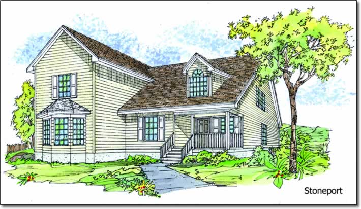 Stoneport two-story model