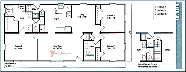 bethany rancher floorplan